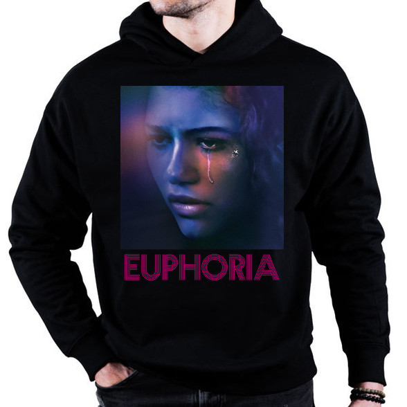 Euphoria-Oversized kapucnis pulóver