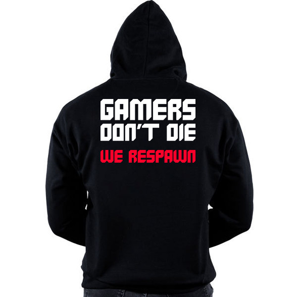 Gamer-Oversized kapucnis pulóver