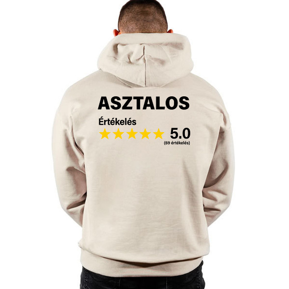 Asztalos Értékelés ***** 5.0 (69 értékelés)-Oversized kapucnis pulóver