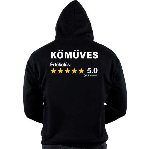 Kőműves Értékelés ***** 5.0 (69 értékelés)-Oversized kapucnis pulóver