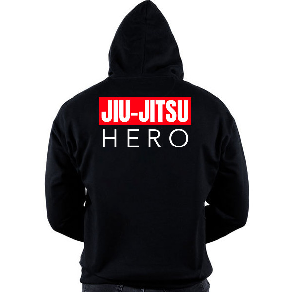 JIU-JITSU HERO-Oversized kapucnis pulóver