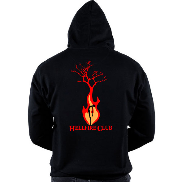 Hellfire Club heart-Oversized kapucnis pulóver