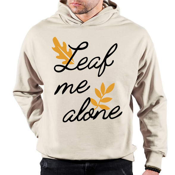 Leaf me alone-Oversized kapucnis pulóver