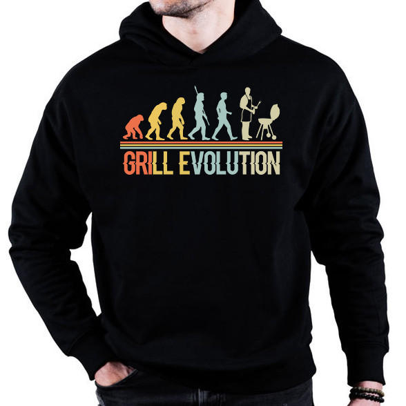 Grill evolution-Oversized kapucnis pulóver