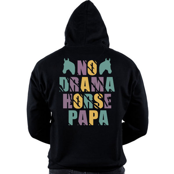 Horse papa-Oversized kapucnis pulóver