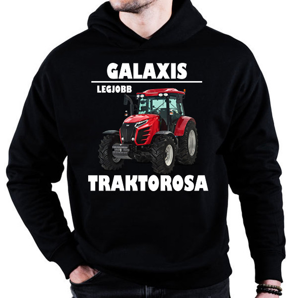 Galaxis legjobb traktorosa-Oversized kapucnis pulóver