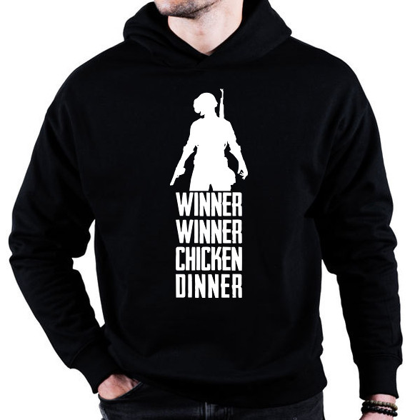 Winner Winner Chicken Dinner PUBG-Oversized kapucnis pulóver