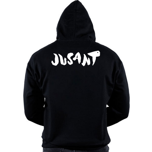 Jusant - white-Oversized kapucnis pulóver