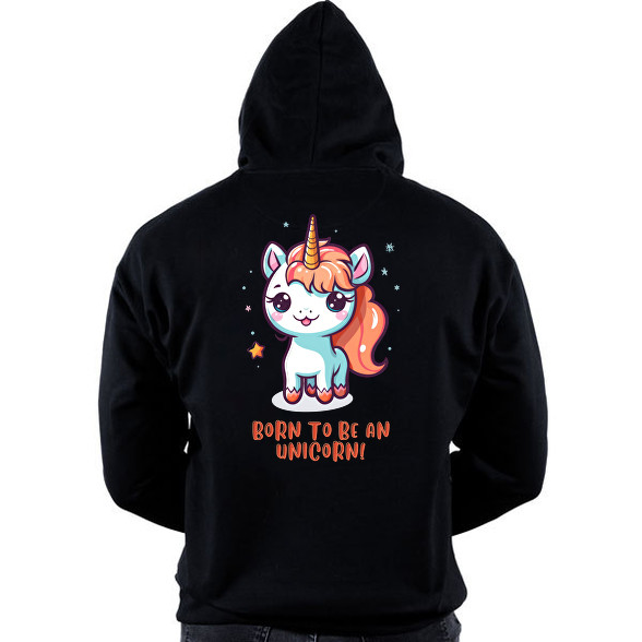 Born to be an unicorn-Oversized kapucnis pulóver