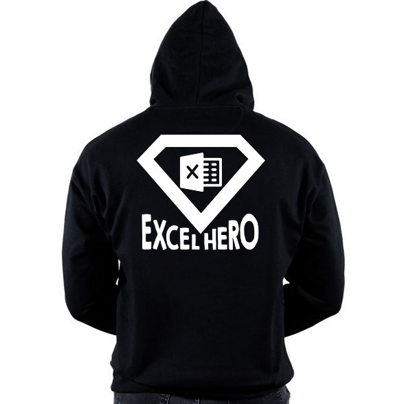 Excel hero-Oversized kapucnis pulóver