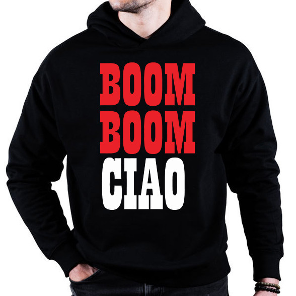 BOOM BOOM CIAO-Oversized kapucnis pulóver