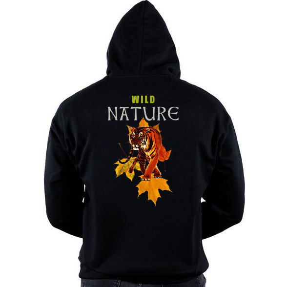 WILD NATURE TIGER-Oversized kapucnis pulóver