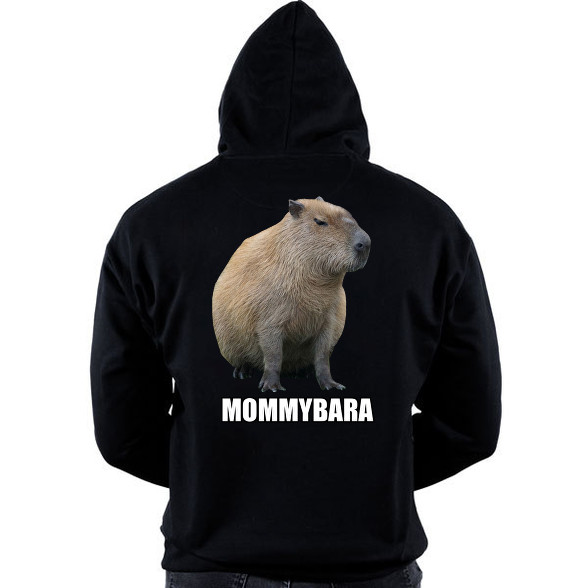 Capybara család - Mommybara-Oversized kapucnis pulóver