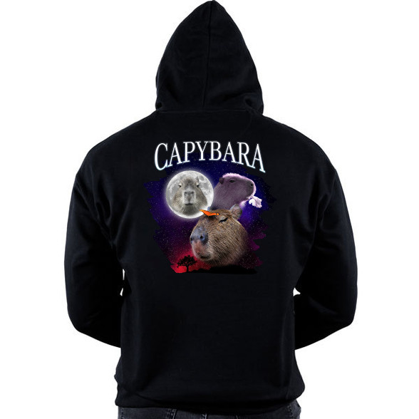 Capybara éj-Oversized kapucnis pulóver