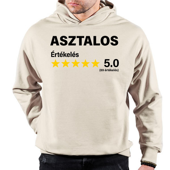 Asztalos Értékelés ***** 5.0 (69 értékelés)-Oversized kapucnis pulóver