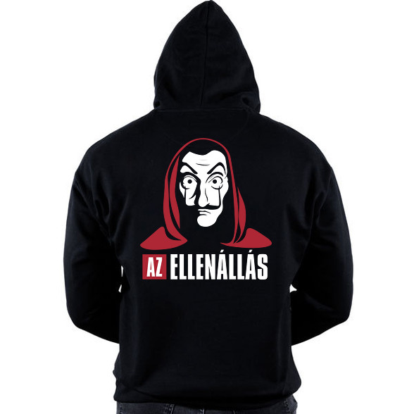 Az ellenállás - A nagy pénzrablás - La Casa de Papel - Money Heist-Oversized kapucnis pulóver