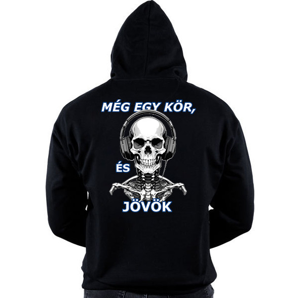 Még egy kör...-Oversized kapucnis pulóver