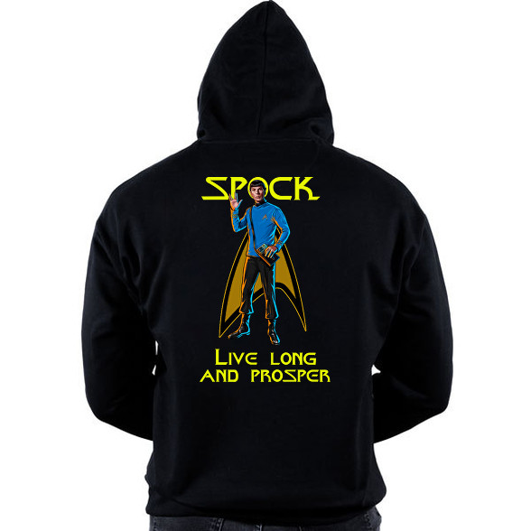 spock-Oversized kapucnis pulóver