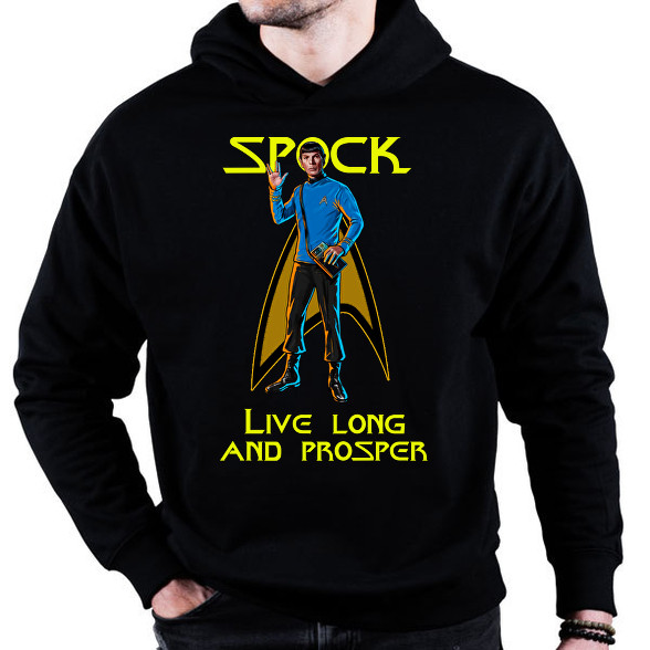 spock-Oversized kapucnis pulóver