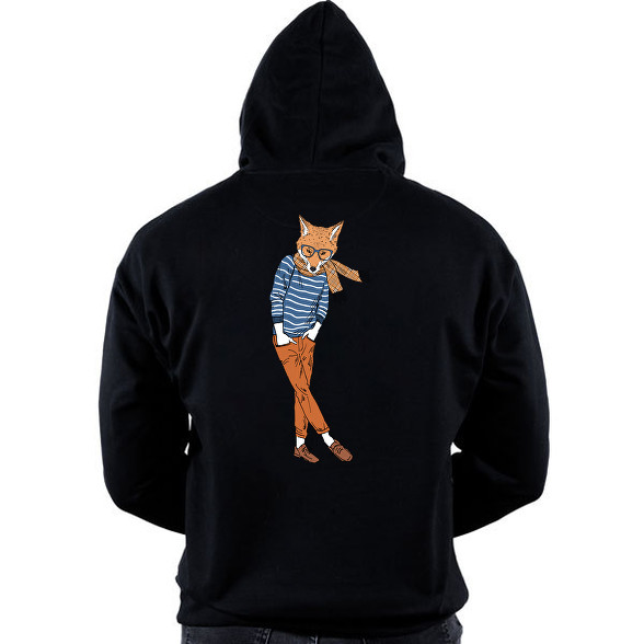 Fashion Fox-Oversized kapucnis pulóver