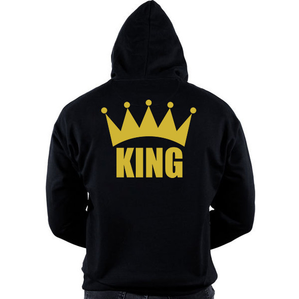 KING-Oversized kapucnis pulóver