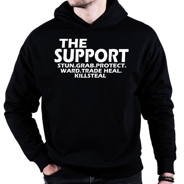 Support things-Oversized kapucnis pulóver