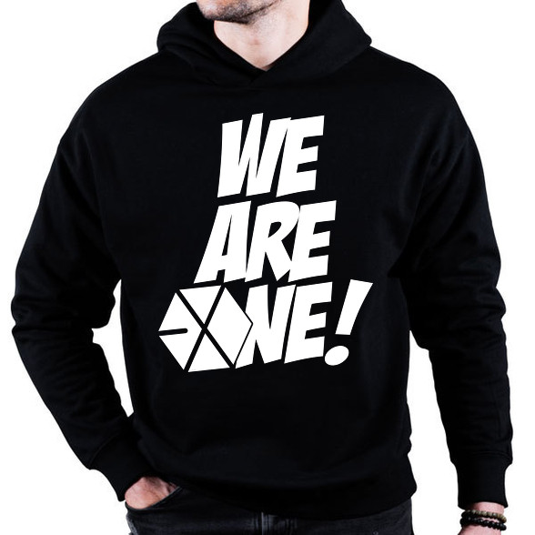 Exo: We are one!-Oversized kapucnis pulóver