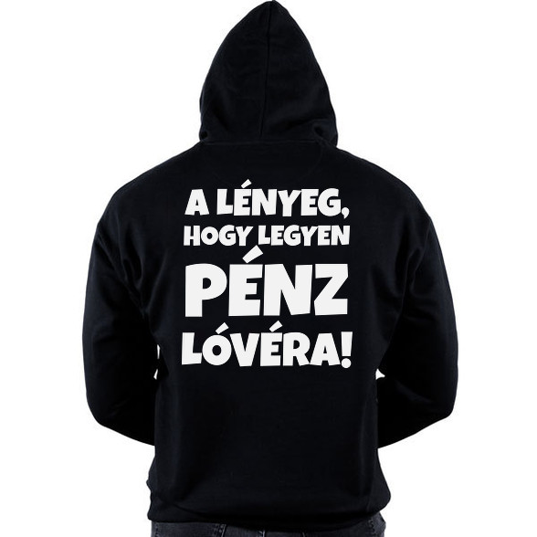 Legyen pénz lóvéra 2-Oversized kapucnis pulóver