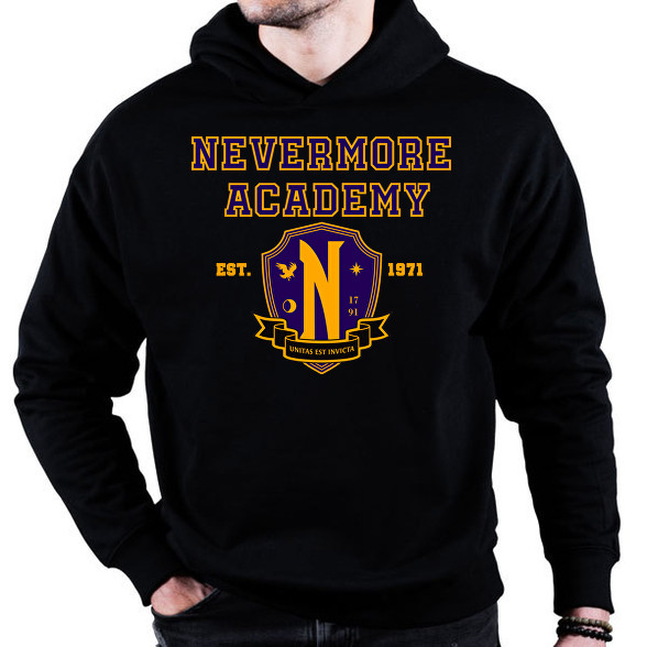 Nevermore Academy-Oversized kapucnis pulóver