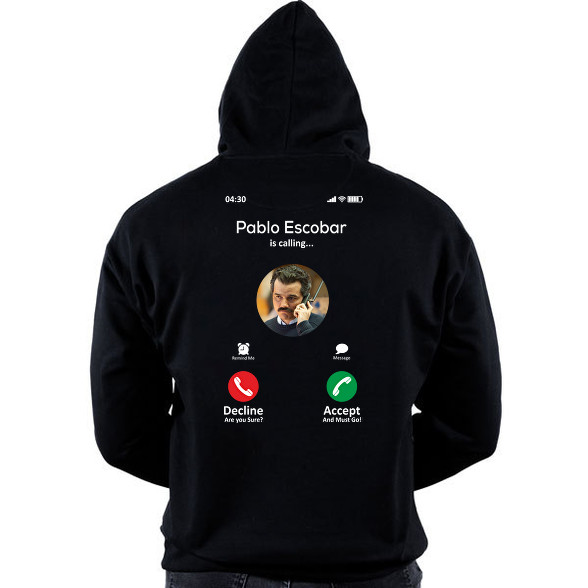 Escobar calling 2-Oversized kapucnis pulóver