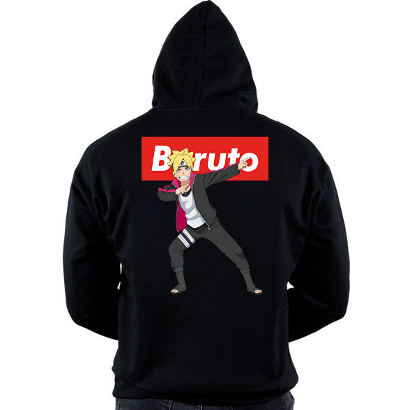 Boruto Uzumaki-Oversized kapucnis pulóver