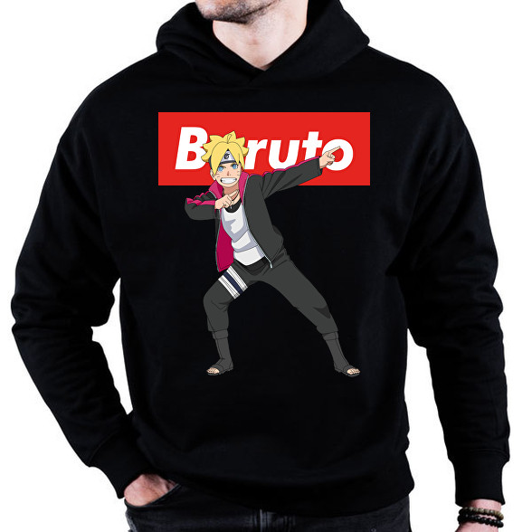 Boruto Uzumaki-Oversized kapucnis pulóver