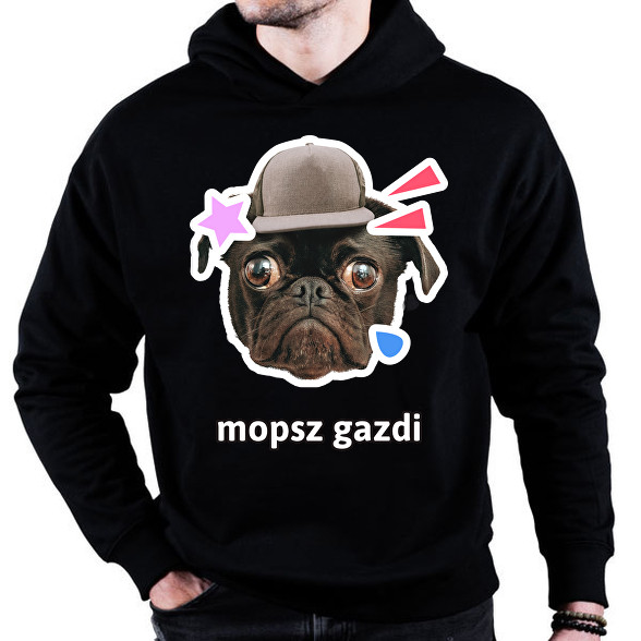 mopsz gazdi 2-Oversized kapucnis pulóver