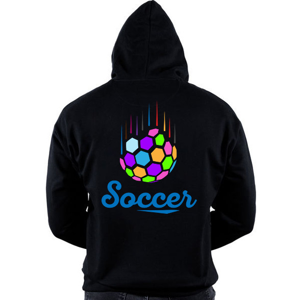 Soccer-Oversized kapucnis pulóver