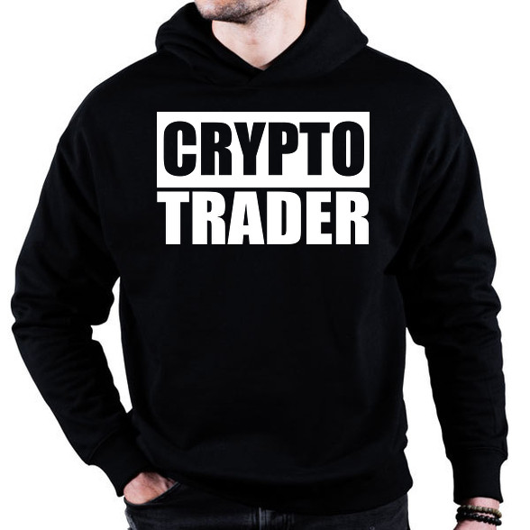 Crypto Trader-Oversized kapucnis pulóver