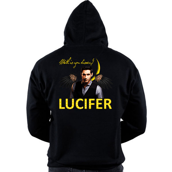 lucifer-wath is you disaer-Oversized kapucnis pulóver