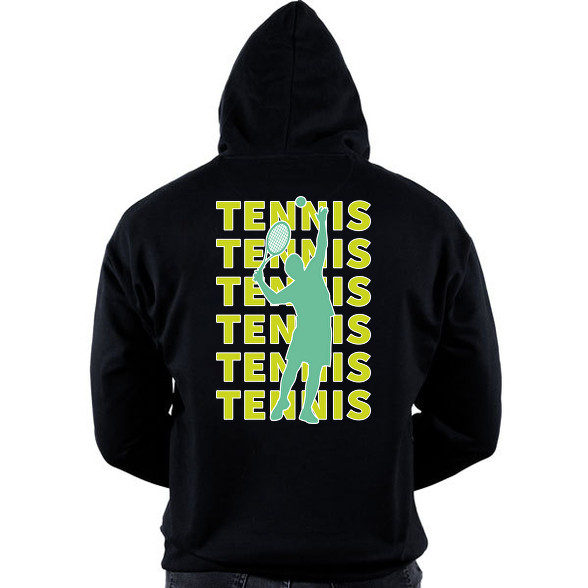 Tennis-Oversized kapucnis pulóver