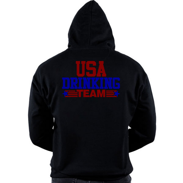 USA drinking team-Oversized kapucnis pulóver