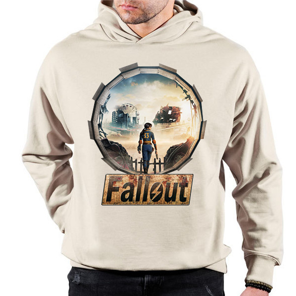 Fallout-Oversized kapucnis pulóver