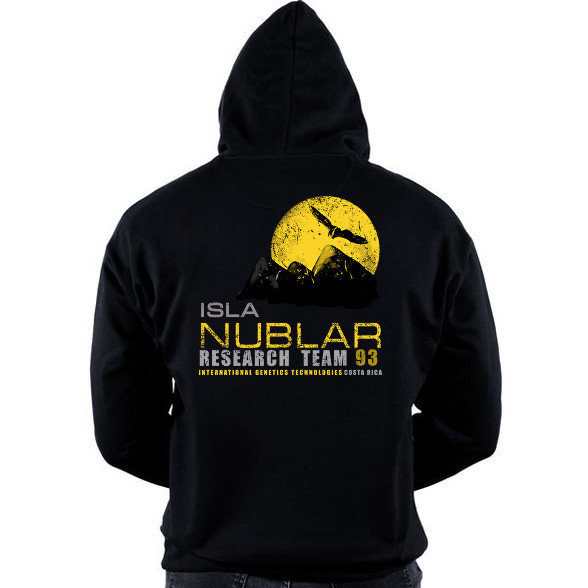 ISLA NUBLAR RESEARCH TEAM-Oversized kapucnis pulóver