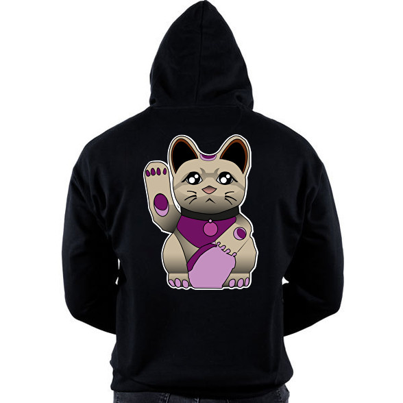 maneki neko-Oversized kapucnis pulóver