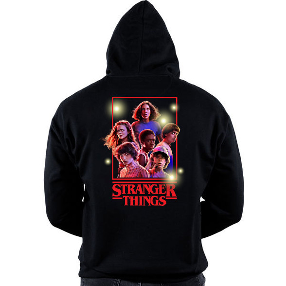 #strangerthings-Oversized kapucnis pulóver