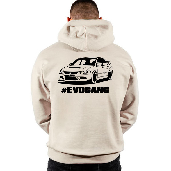 EvoGang-Oversized kapucnis pulóver