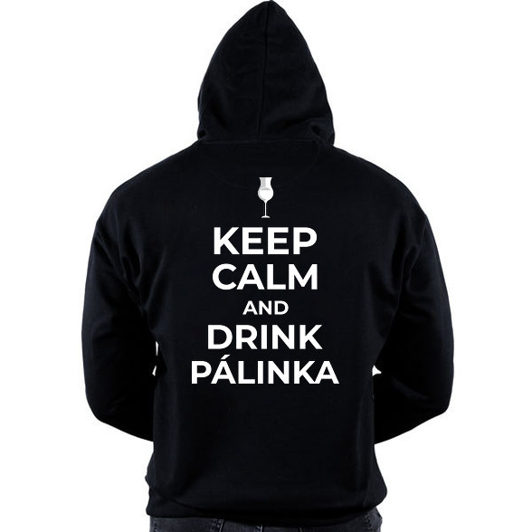 DRINK PÁLINKA-Oversized kapucnis pulóver