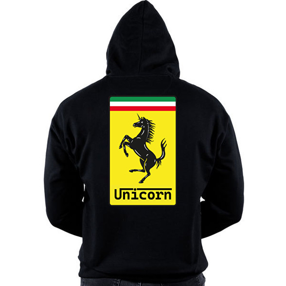 Unicorn - Ferrari-Oversized kapucnis pulóver