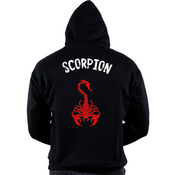 red scorpion-Oversized kapucnis pulóver