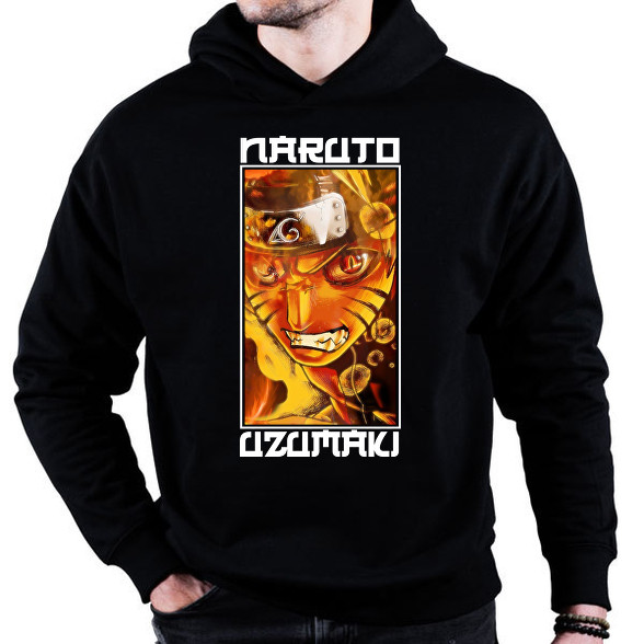 Naruto Uzumaki-Oversized kapucnis pulóver