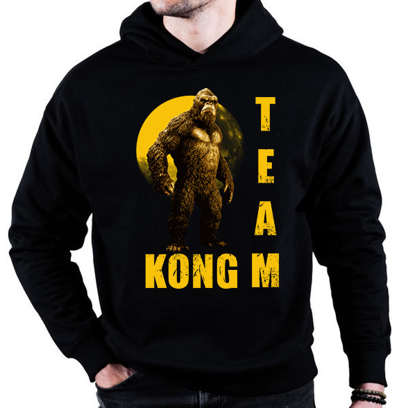 TEAM KONG-Oversized kapucnis pulóver