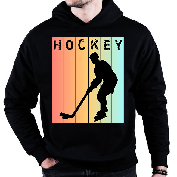 Hockey-Oversized kapucnis pulóver