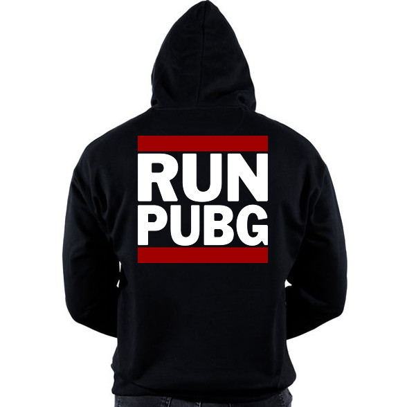 RUN PUBG-Oversized kapucnis pulóver